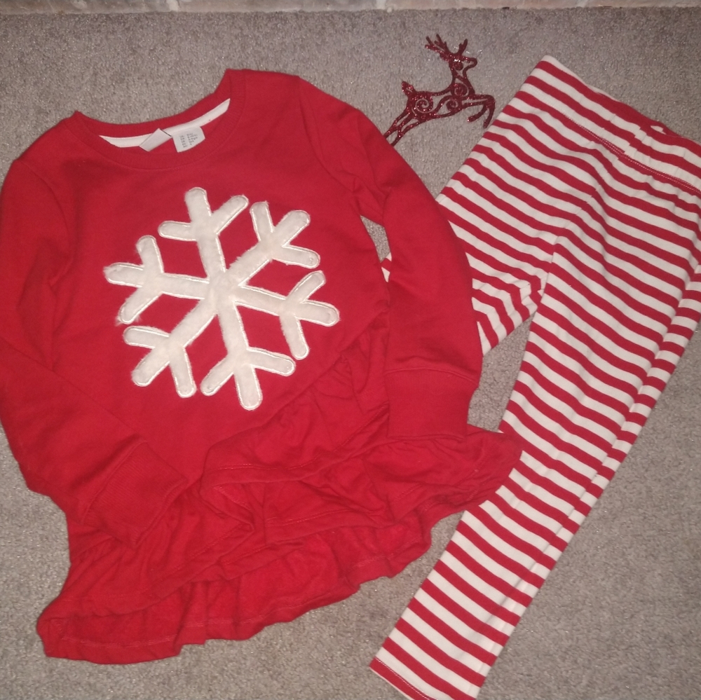 Christmas Outfit Size 3-4